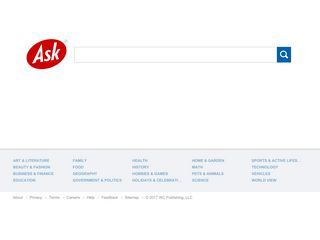 ask.com screenshot