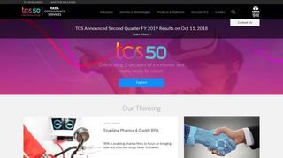 tcs.com screenshot