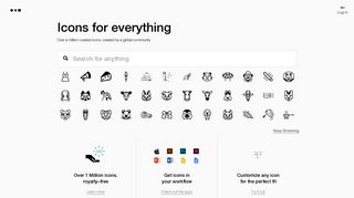 thenounproject.com screenshot