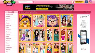 dressupwho.com screenshot