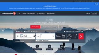 turkishairlines.com screenshot