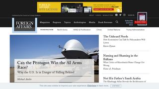 foreignaffairs.com screenshot