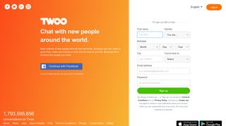 twoo.com screenshot