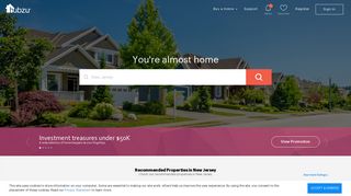 hubzu.com screenshot