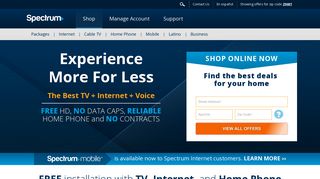 charter.com screenshot