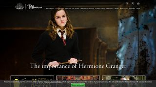pottermore.com screenshot