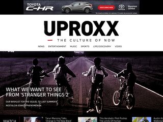 uproxx.com screenshot