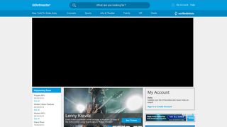ticketmaster.com screenshot