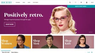 zennioptical.com screenshot