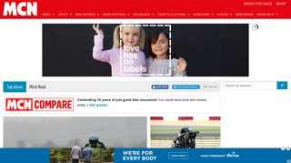 motorcyclenews.com screenshot