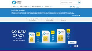 tescomobile.com screenshot