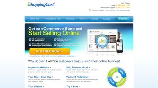 1shoppingcart.com screenshot
