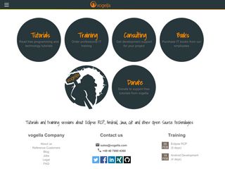 vogella.com screenshot