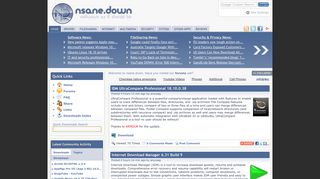 nsanedown.com screenshot