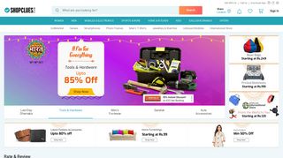 shopclues.com screenshot