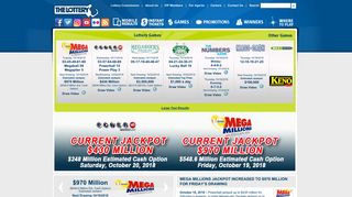 masslottery.com screenshot