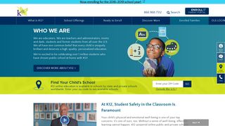 k12.com screenshot