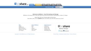 bitshare.com screenshot
