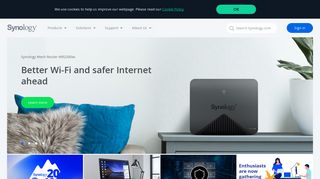synology.com screenshot