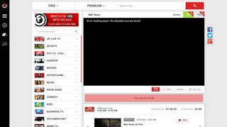 filmon.com screenshot