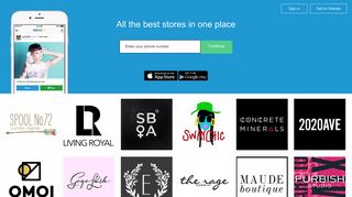 wanelo.com screenshot