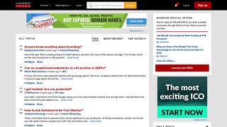warriorforum.com screenshot