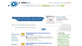 folkd.com screenshot