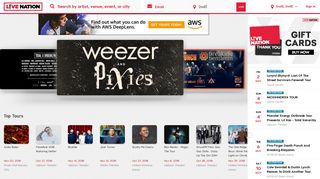 livenation.com screenshot