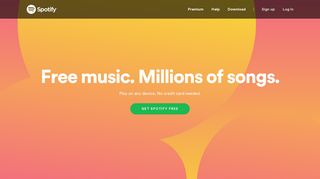 spotify.com screenshot
