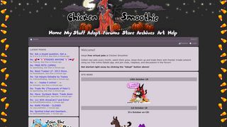 chickensmoothie.com screenshot