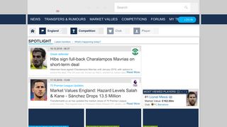 transfermarkt.co.uk screenshot