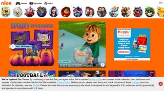nick.com screenshot