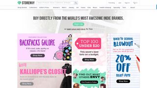 storenvy.com screenshot