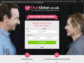 ourtime.com screenshot