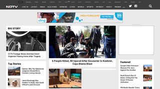 ndtv.com screenshot