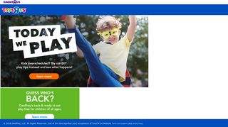 toysrus.com screenshot