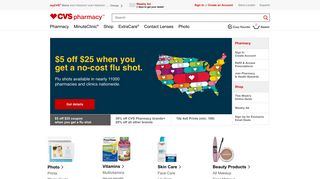 cvs.com screenshot