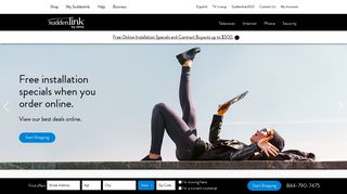 suddenlink.com screenshot