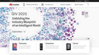 huawei.com screenshot
