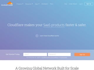 cloudflare.com screenshot