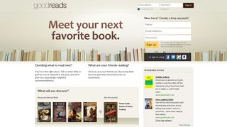 goodreads.com screenshot