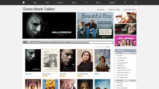 trailers.apple.com screenshot