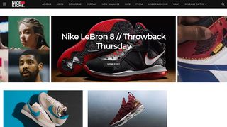 nicekicks.com screenshot