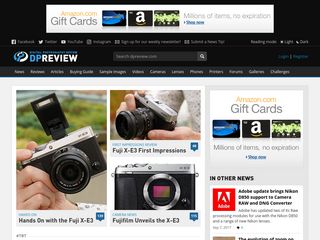 dpreview.com screenshot