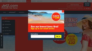 jet2.com screenshot