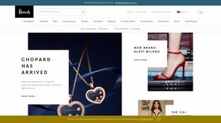 harrods.com screenshot