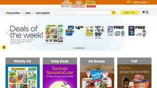 dollargeneral.com screenshot