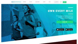 mapmyrun.com screenshot