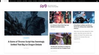 io9.com screenshot