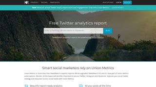 tweetreach.com screenshot